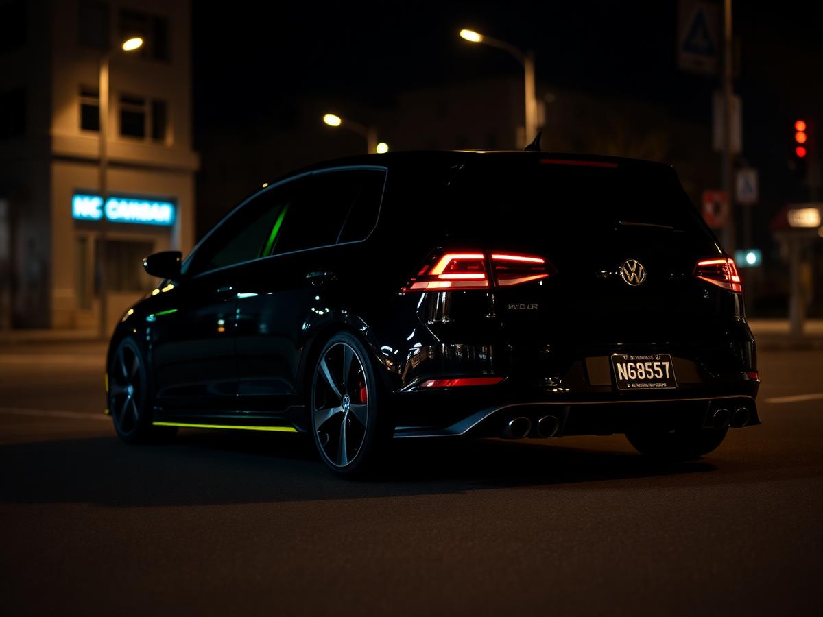 Volkswagen Golf performance car at Pi Motorsport